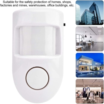 Bezprzewodowy alarm z czujnikiem ruchu PIR (baterie 4 x AAA) [22230000714]
